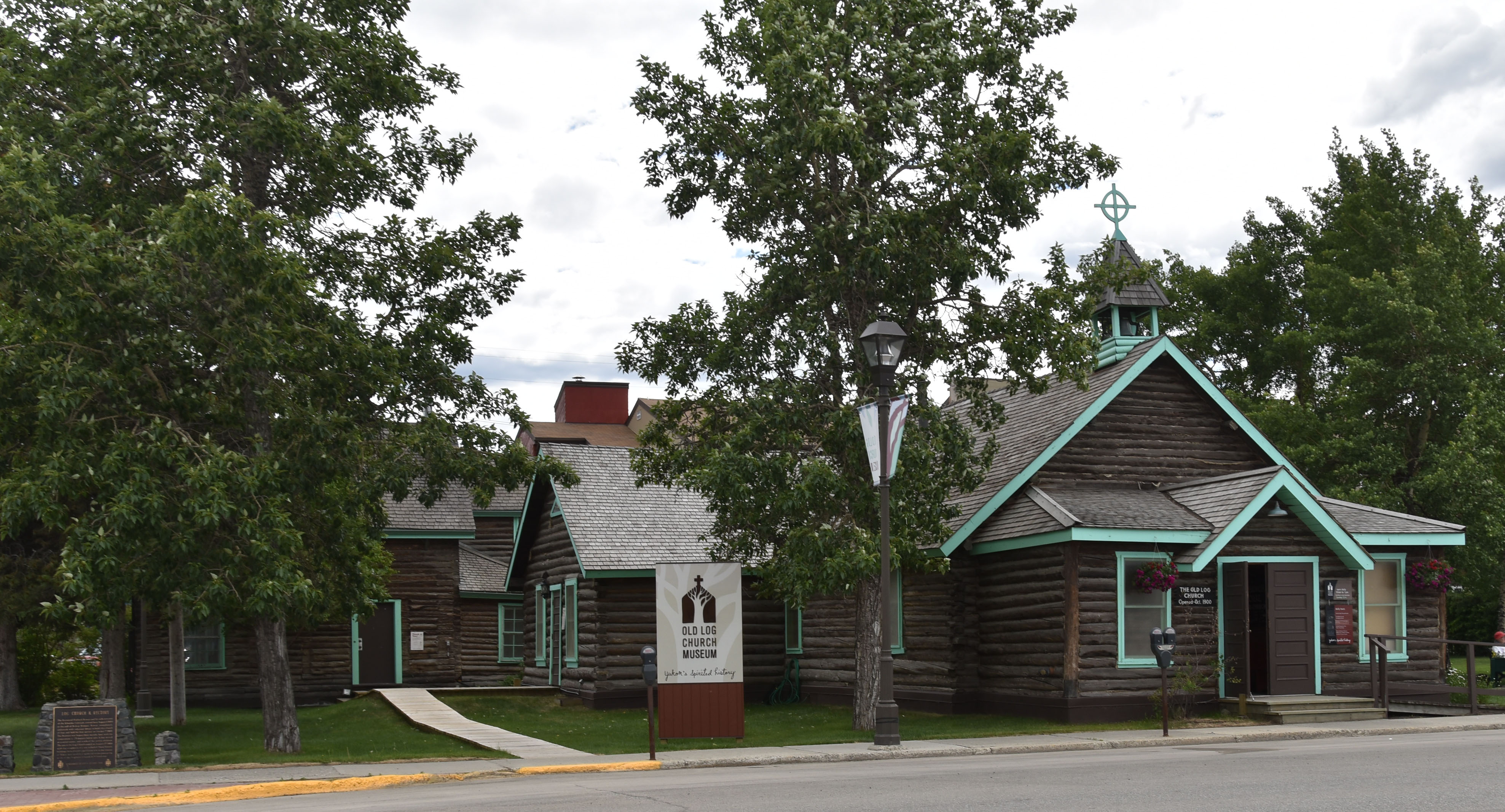 Old Log Church And Rectory 