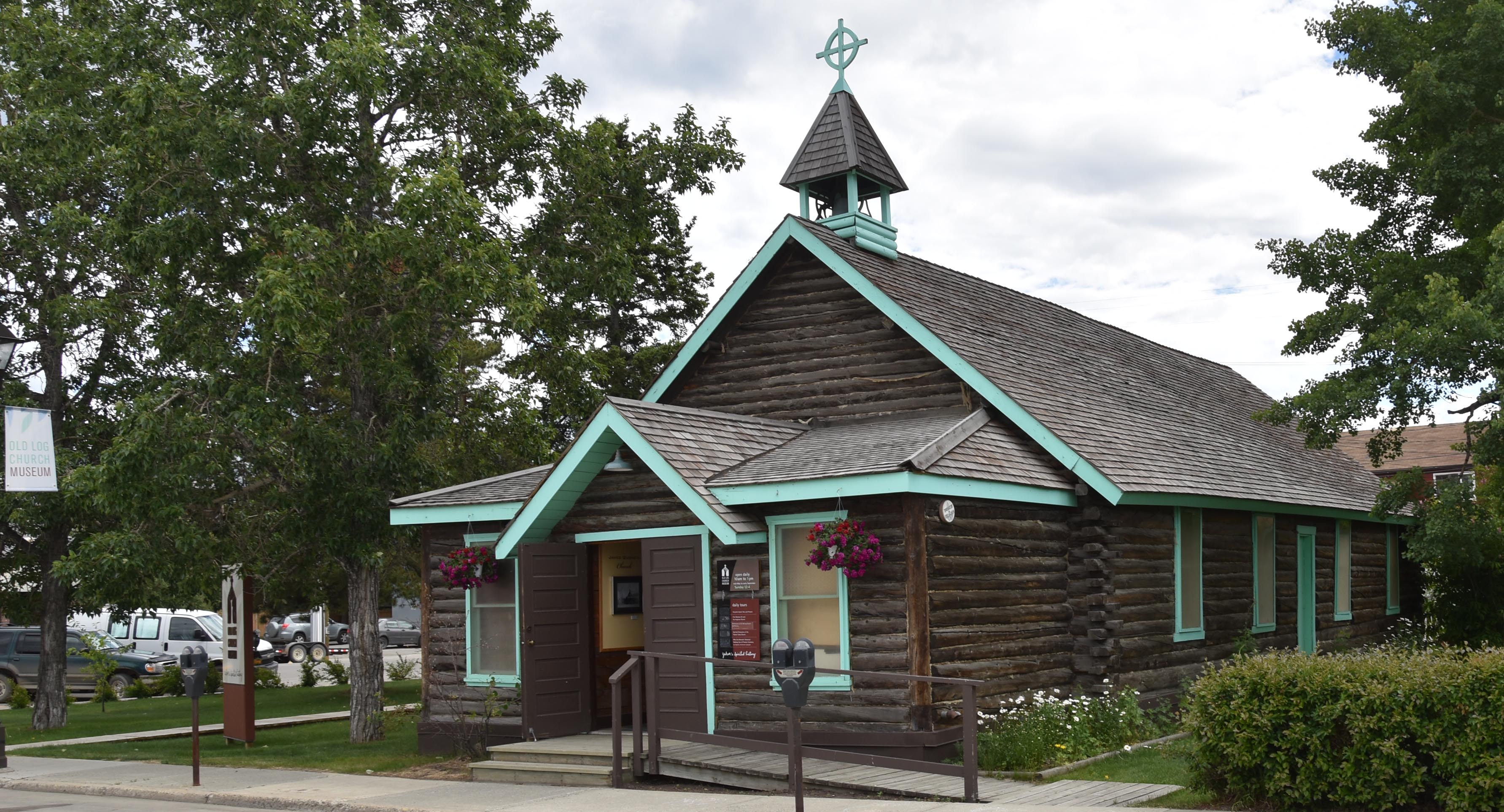 Old Log Church And Rectory 