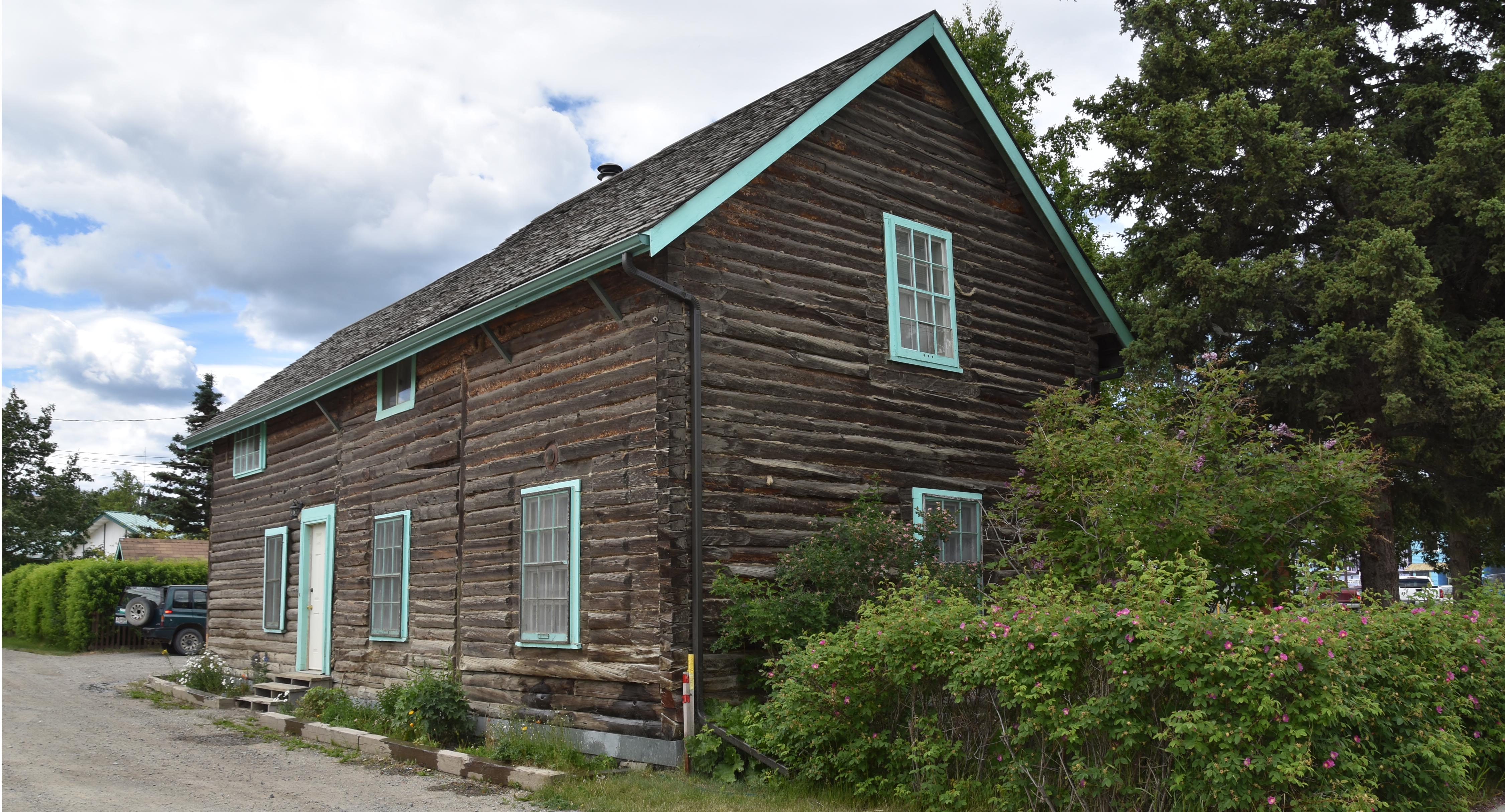 Old Log Church And Rectory 